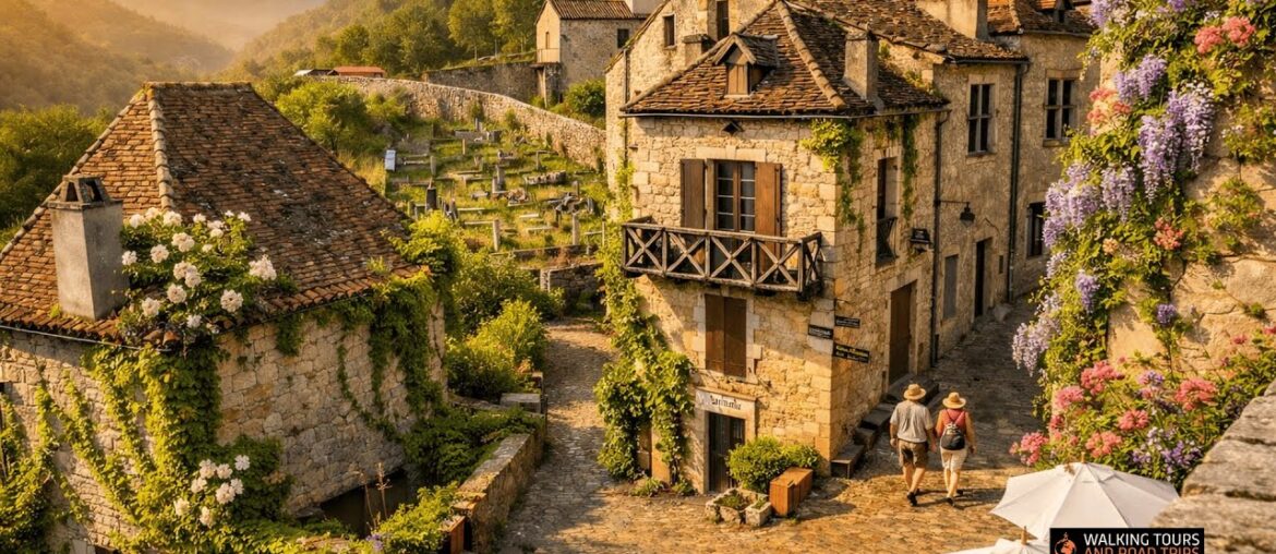 Is This France’s Most Beautiful Village? Saint-Cirq-Lapopie - 4K Medieval Walking Tour