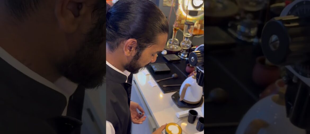 Latte art ❤️ #art #coffeeart #coffee #india