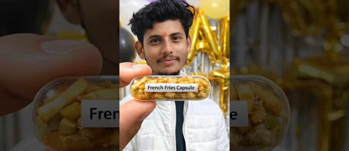 French Fries Capsule 😱 Instant French Fries Capsule #trending #shortvideo #shortsfeed #viral#shorts