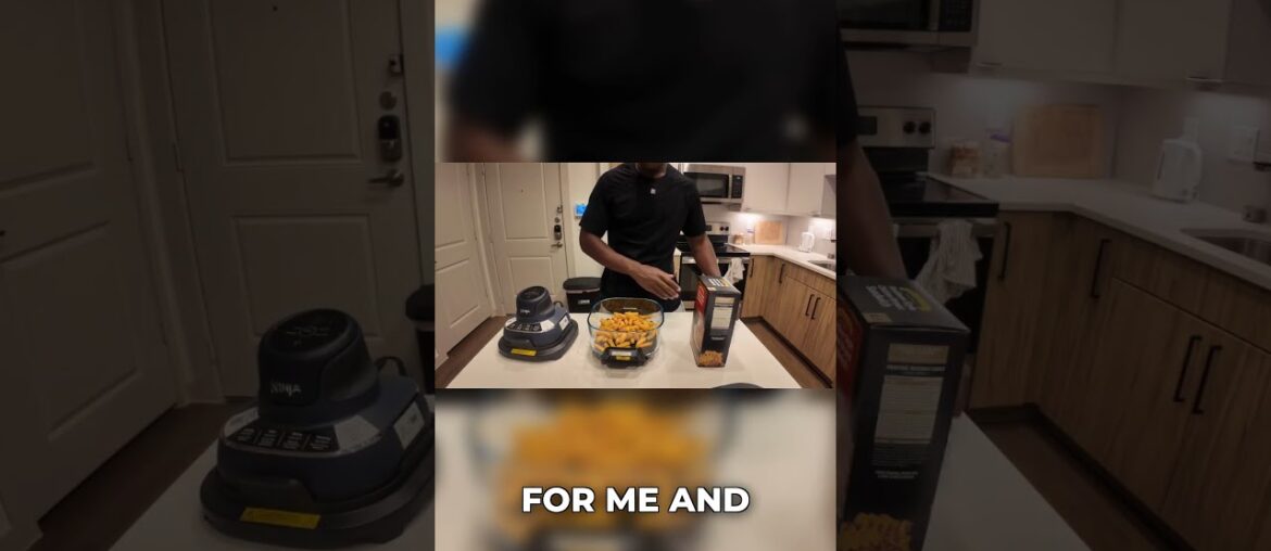 Air Frying Fries in My Ninja Crispi! 🍟