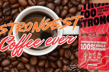 Double The Caffeine, ZERO Crash? 🤯 Testing the World’s Strongest Robusta. BAZAN - Strong Too Strong