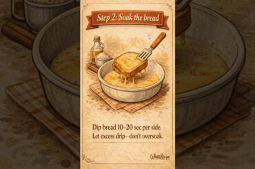 French Toast (Classic Cinnamon-Vanilla) #garlicbutter #recipe #pastatime