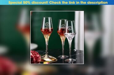 Limited Father's Day Crystal Whisky Glasses French Designer Wine Gift Ideas Wine Tasting Cup Carved