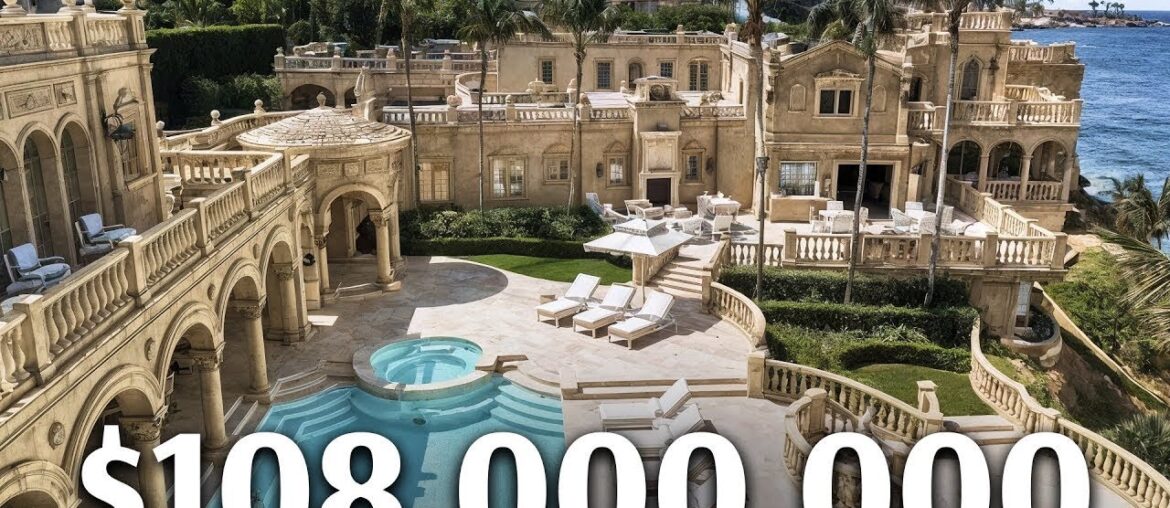 The $108M Sand Castle in La Jolla — California’s Only Private Beach Estate