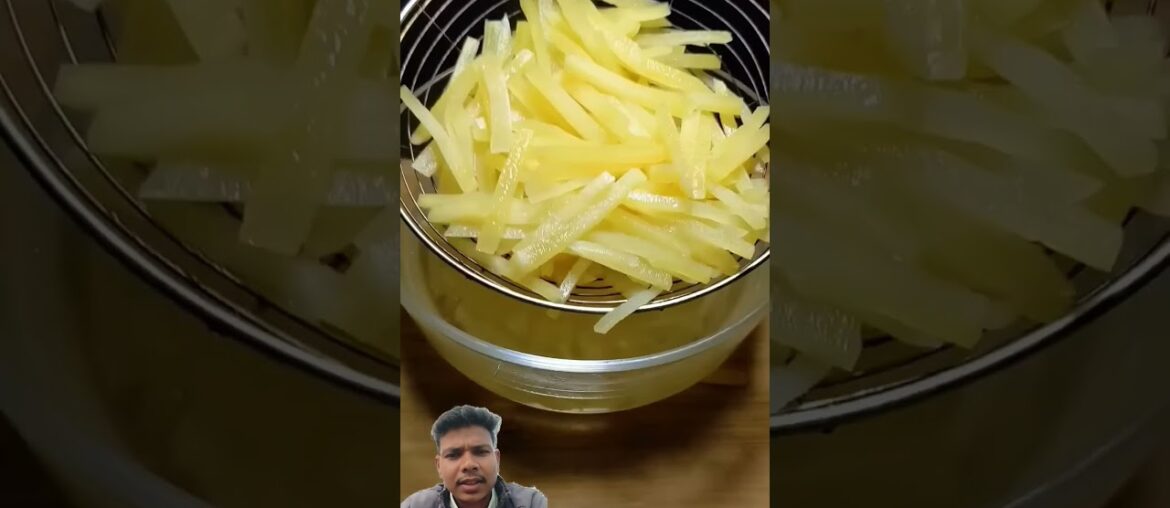 Ghar per banaen potato chips#shorts