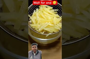 Ghar per banaen potato chips#shorts