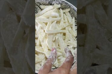 How to make French Fries Recipe #indianfood #pizza #howtomakewhitesaucepasta #food