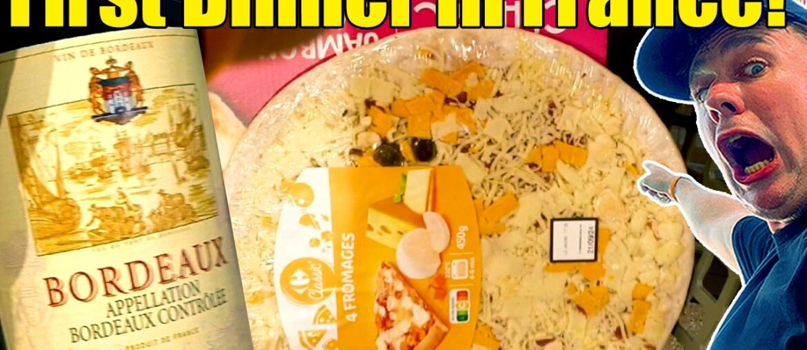 First Dinner in Roeun France! 🇫🇷 Carrefour City Bargains 🍷