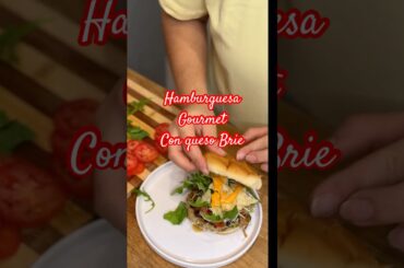 Hamburguesa Gourmet con queso Brie