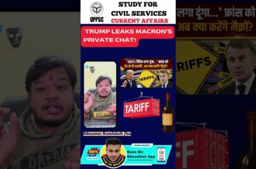 Trump Leaks Macron’s Private Chat! 😱