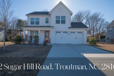 112 Sugar Hill Road, Troutman, North Carolina 28166
