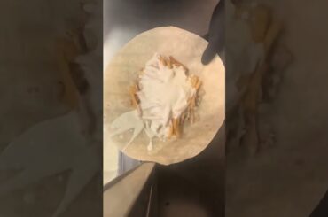 French Tacos Viande & Frites & Sauce Gruyère  #BR3 #Tacos #Foodie #Foodlover #Food