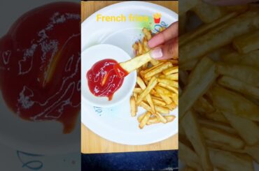 Crispy Sweet Potato French Fries in 10 Minutes 🤤#sweetpotato #frenchfries #homemade #easyrecipe