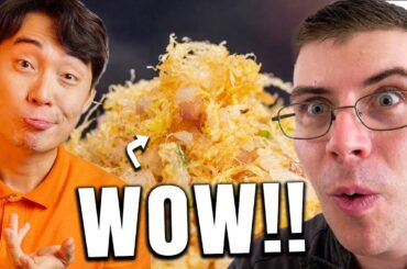 Pro Chef Reacts.. Uncle Roger Was SHOCKED by This Egg Fried Rice Technique