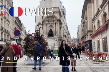 PARIS City Centre Winter 2026 Walking Tour 4K 🇫🇷 Avenue de l’Opéra ➜ Rue de Rivoli