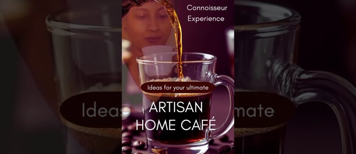 Home Cafe Set Up with Specialty Coffee and Desserts Home Cafe Set Up with Specialty Coffee and Desserts