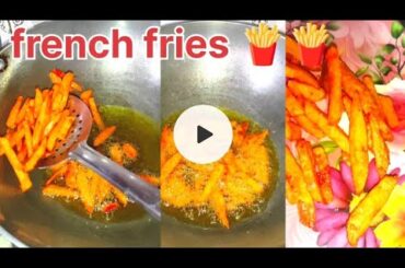 French fries 🍟🍟 recipe 🤗🥰