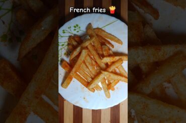 Crispy french fries 🍟😋#trending #food#potatorecipe #recipe #cooking #potatosnacks #snacks