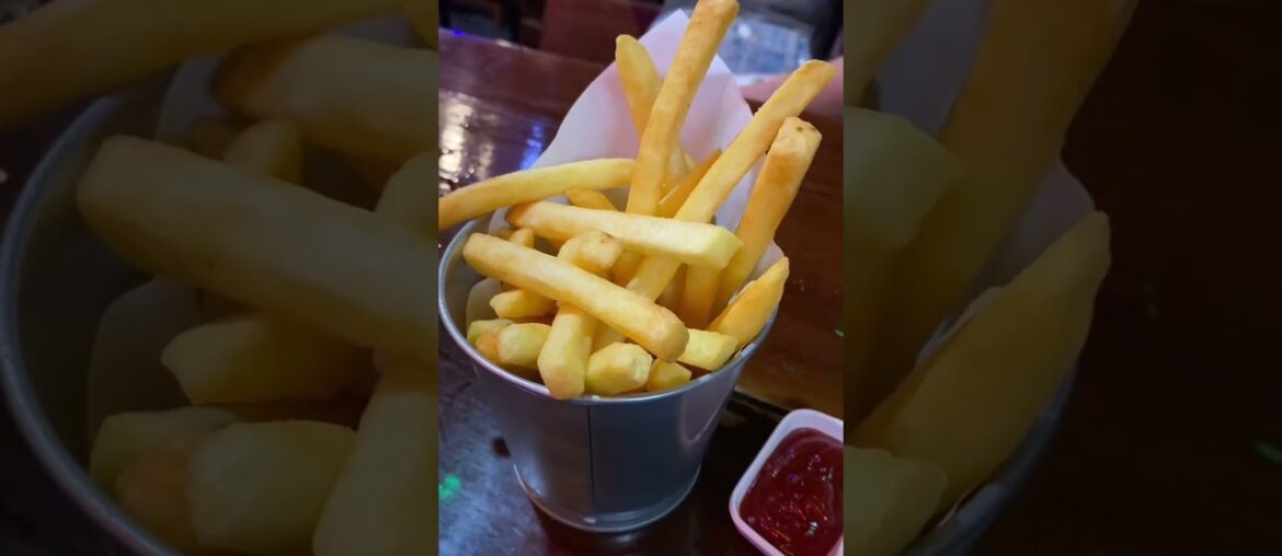 Thailand# French fries that bring fun and happiness. Kohchang#