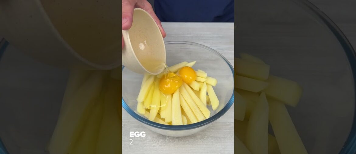 People keep asking me why my french fries are so crispy and full of flavor! #shorts