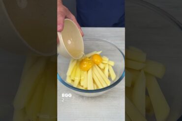 People keep asking me why my french fries are so crispy and full of flavor! #shorts