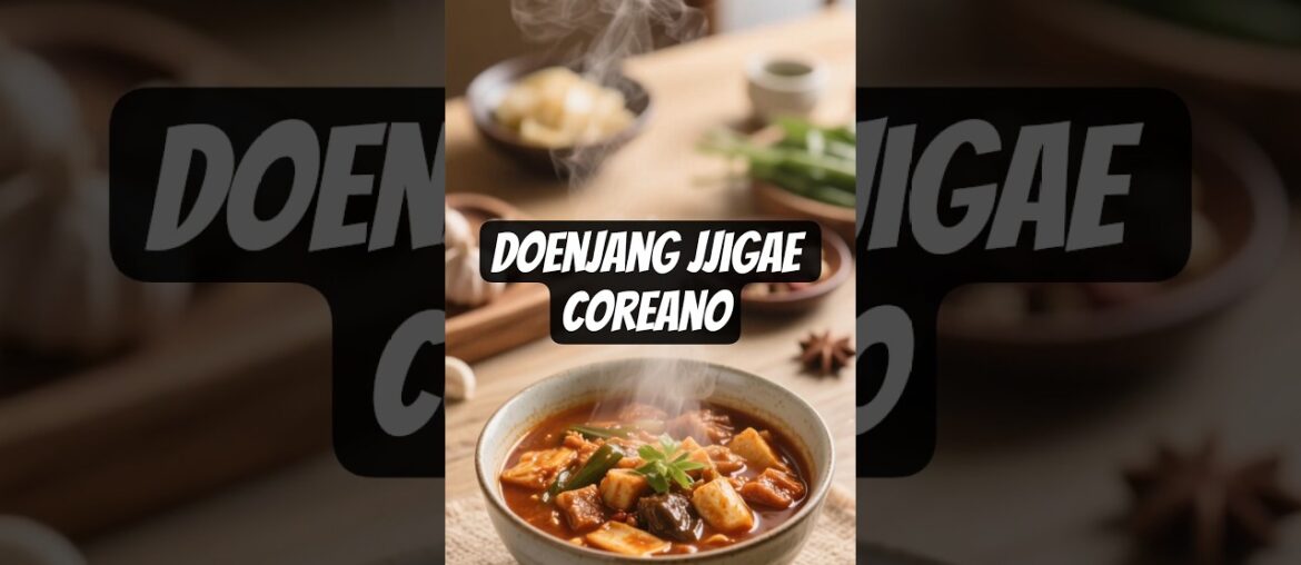 Faça um DELICIOSO Doenjang Jjigae em Casa! #Receita #Shorts Faça um DELICIOSO Doenjang Jjigae em Casa! #Receita #Shorts