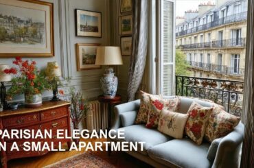 Parisian Elegance in a Small Home | Timeless French Interior Design