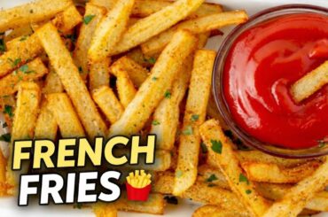 Crispy French Fries Recipe 🍟 | Street Style Perfect French Fries at Home