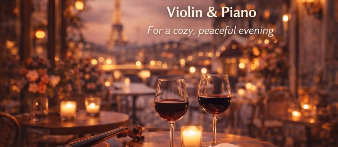 Romantic French Music for Date Night & Candlelight Dinner | Romantic Nights | Cozy Home Ambience