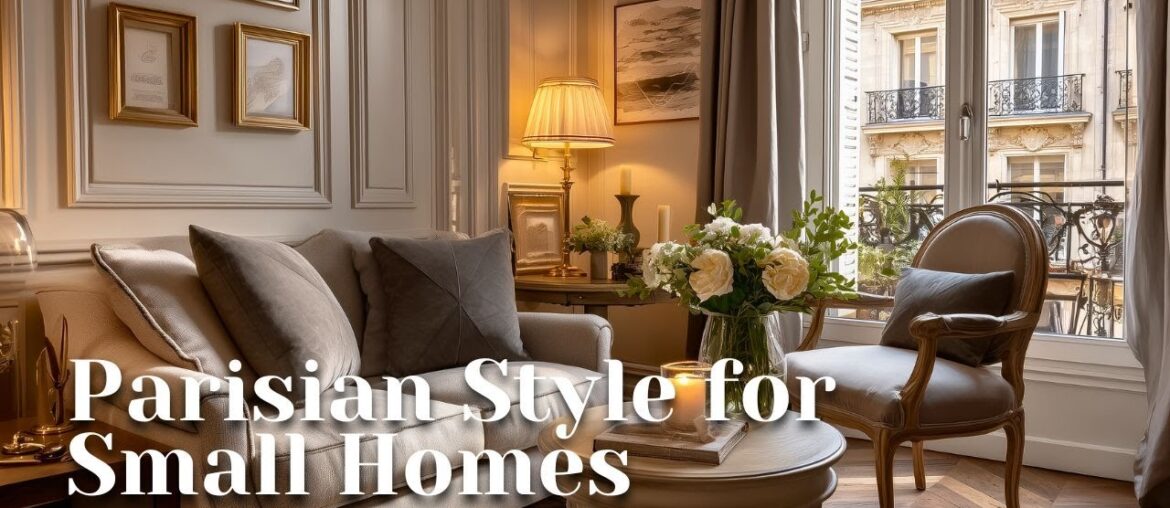 Parisian Style for Small Homes | Timeless French Decor for Compact Spaces