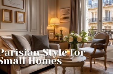 Parisian Style for Small Homes | Timeless French Decor for Compact Spaces