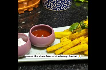 Crispy French Fries Recipe 😋 | kids special #potatosnacks #recipe #shorts #cooking