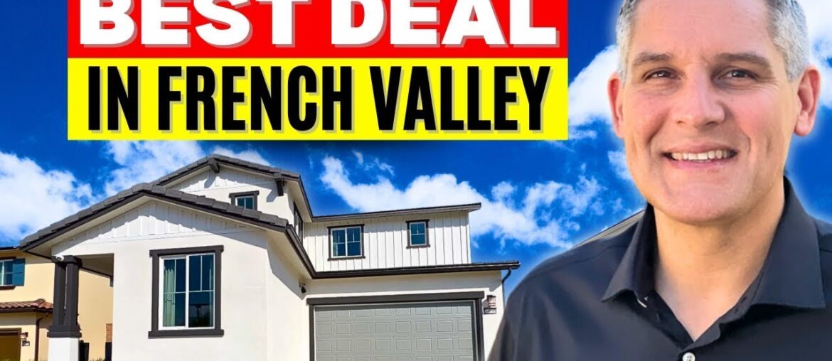 New French Valley Home with a 4.99% Rate! | Move-In Ready