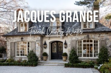 French Country Winter Estates inspired by Jacques Grange in linen beige and antique gold