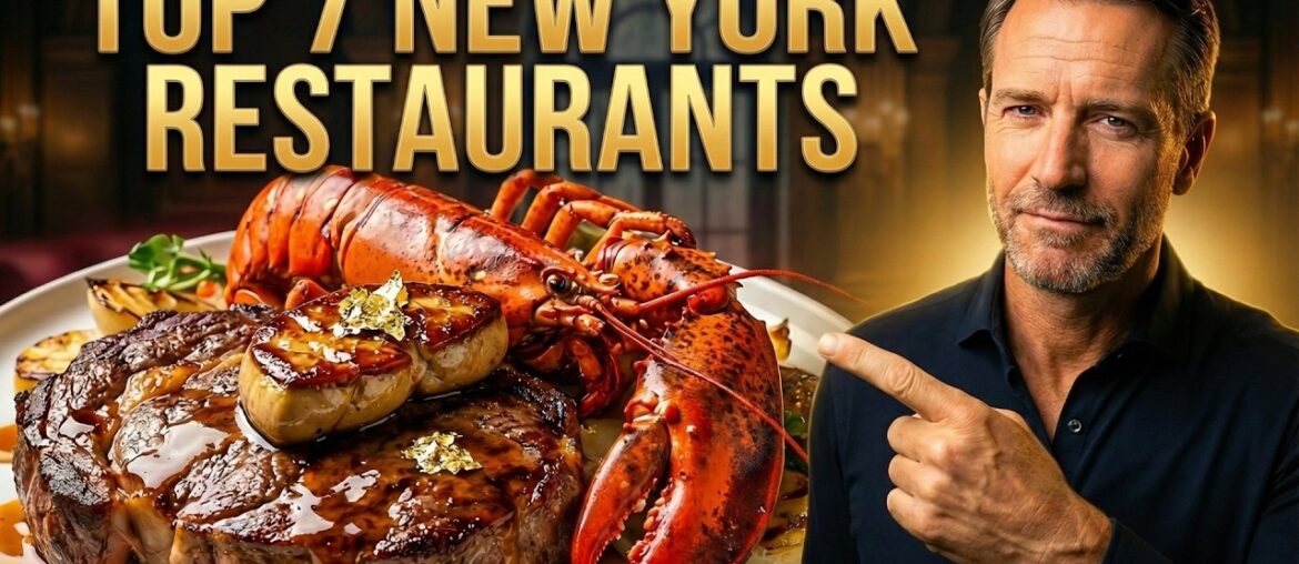 TOP 7 Best NEW YORK CITY LUXURY Restaurants (2026 GUIDE)