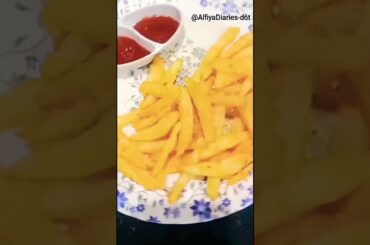#crislCrispy French Fries in Minutes🍟#trendingshorts #viral #fingerstyle#recipe #youtubeshorts#food