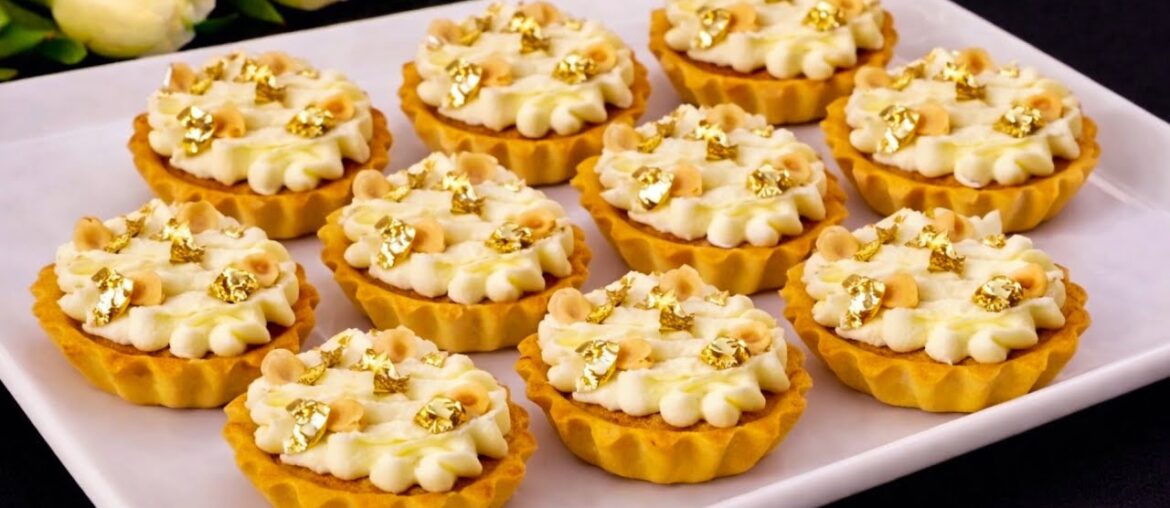 A Genius French Tartlets Recipe❗️tart recipe| mini tarts