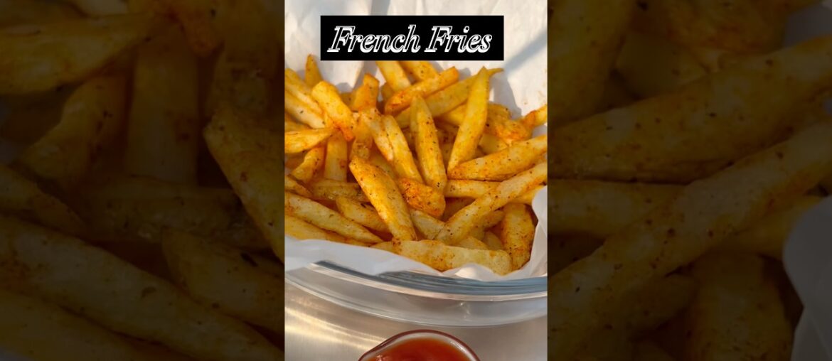 French Fries Recipe! Crispy. Golden. Irresistible. #cooking #shorts #recipe #trending #viral #fries