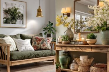 Cozy Green Decor Inspired by the French Countryside | Timeless & Elegant