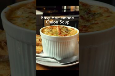 Homemade Onion Soup | My Version of Julia Child’s Recipe