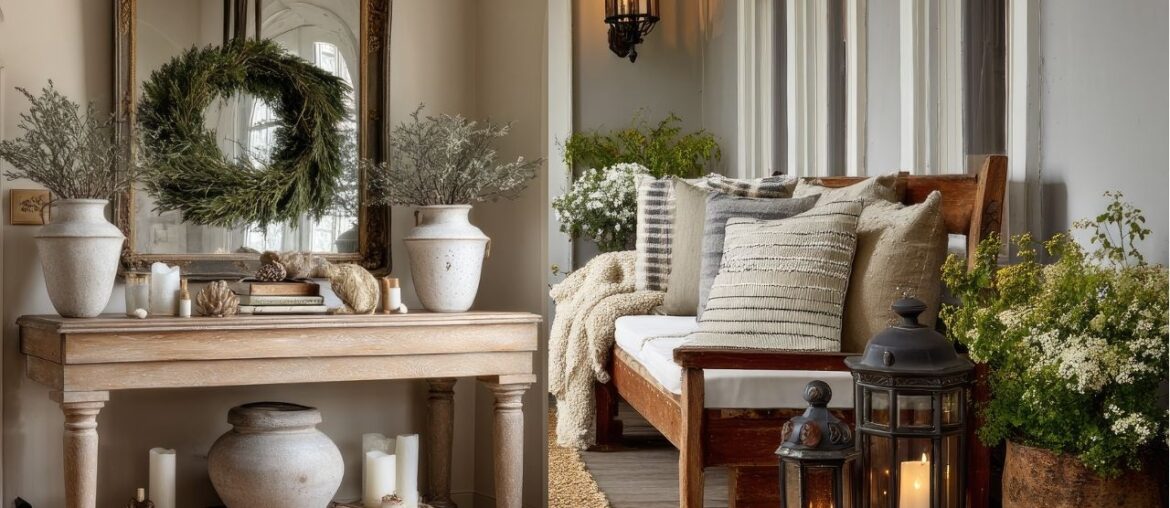 Cozy French Country Winter Home Tour 2026 | Rustic Charm Meets Elegant Seasonal Decor