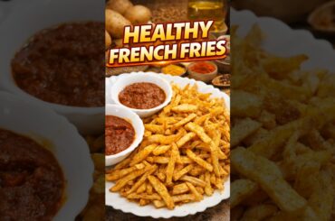 Healthy French Fries That You Can Feel! #punyaabites #french fries #shorts #easy #food #tasty #love