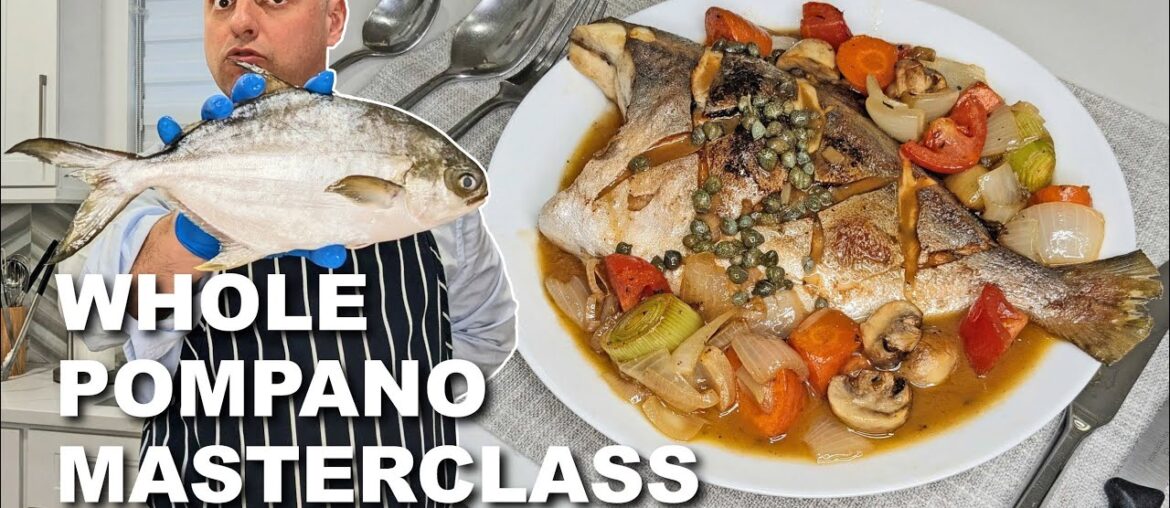 How to Cook Perfect Whole Pompano (Classic Provencal)