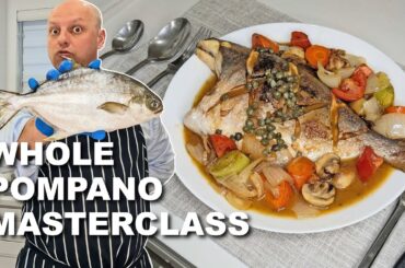 How to Cook Perfect Whole Pompano (Classic Provencal)