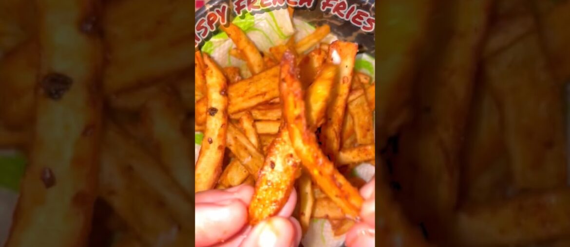Crispy french fries 🍟 #frenchfries #easyrecipe #ytshorts #food #viral #recipe #shorts #potato