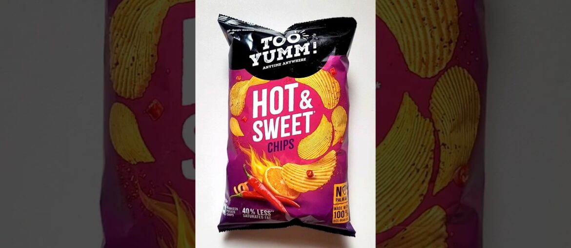 Trying Too Yum’s Hot & Sweet Chips #chips #potatochips #crispy Trying Too Yum's Hot & Sweet Chips #chips #potatochips #crispy