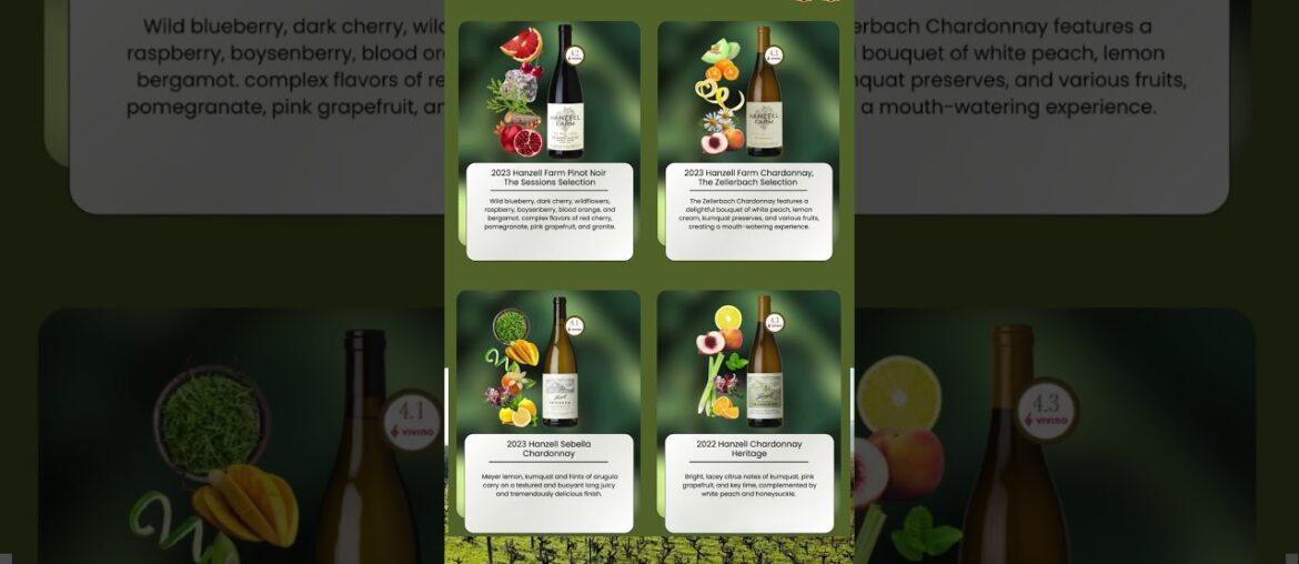 ♥️🏮A Toast to Prosperity : New Beginnings with Hanzell Farm Wines