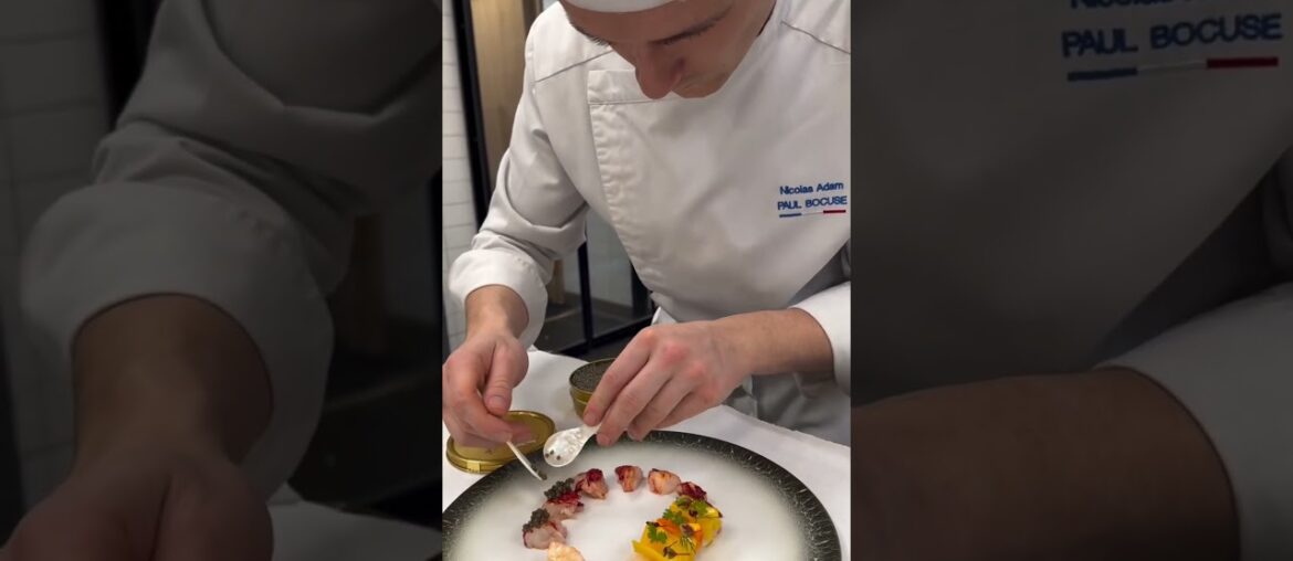 Michelin-Level Lobster with Caviar in Iced Court-Bouillon | Paul Bocuse Restaurant