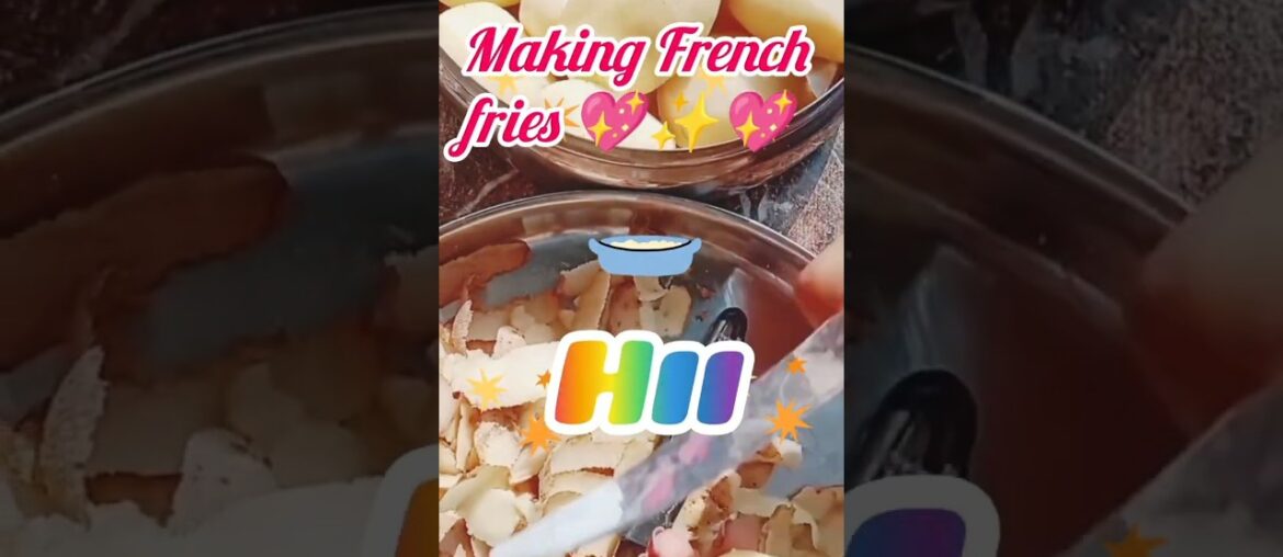 Finally I made French fries🇫🇷🍟😋#frenchfries #tasty #food #foodie #streetfood #homemadefood #yummy
