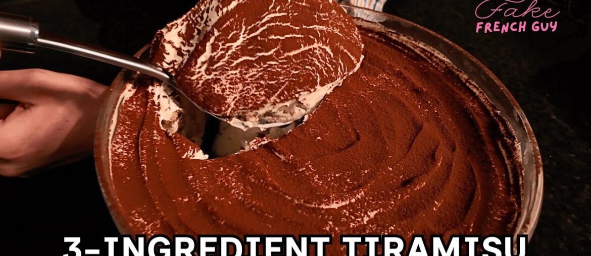The QUICKEST Tiramisu Recipe | Fake French Guy